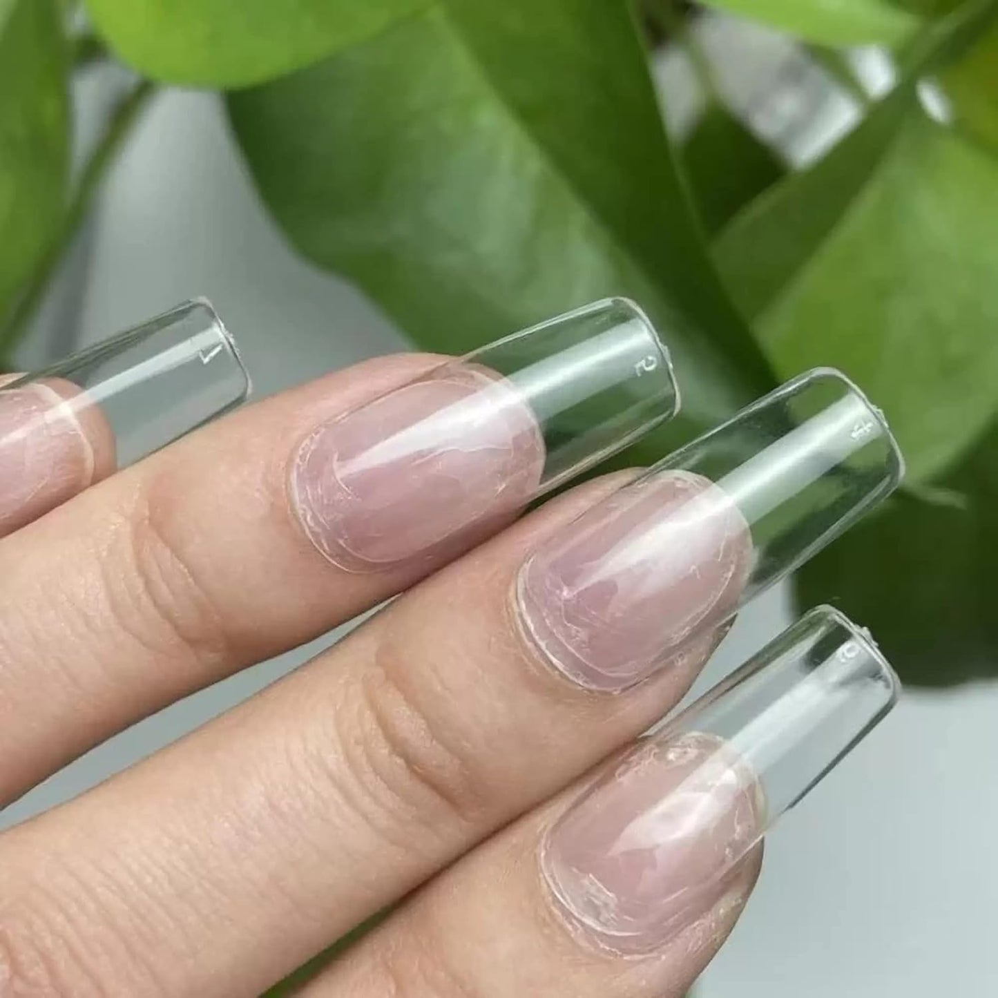 Artificial Reusable Nails Set With One 3gm Nail Glue, Perfect For Nails Extension -100 Nails & One Nail Glue(3gm) FREE