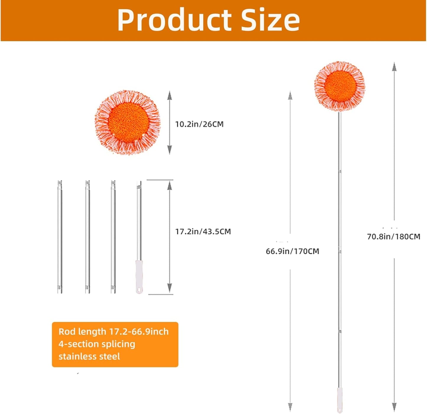 360° Rotatable Sunflower Dust Mop