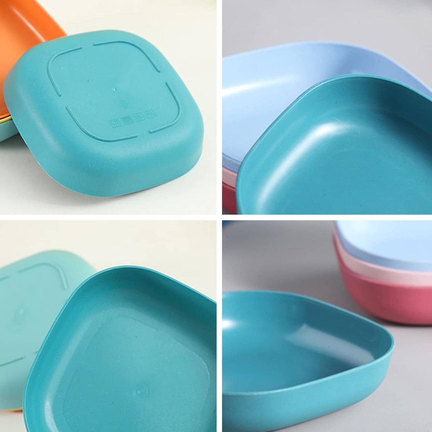 10pcs set Reusable Dinner Plates