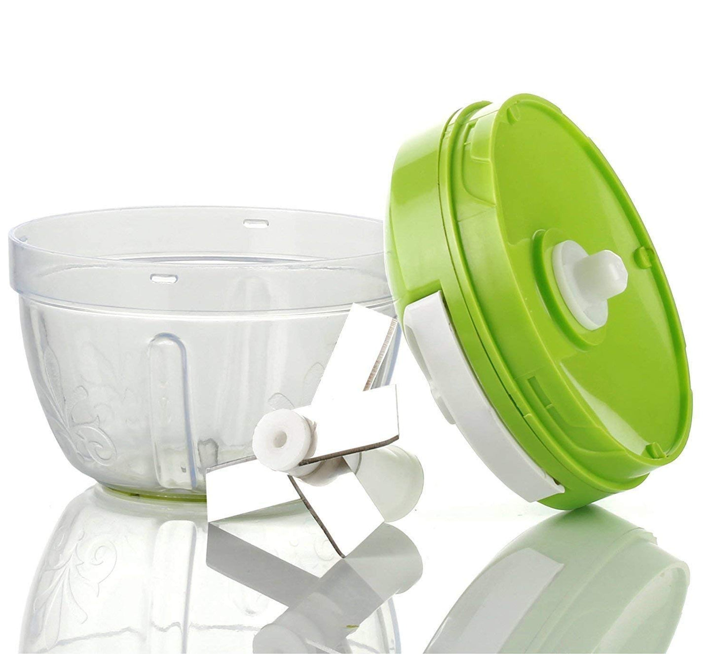 Easy Spin Quick Cutter - Hand Meat Grinder Mixer Food Processor Food Processer, (Multi Color)
