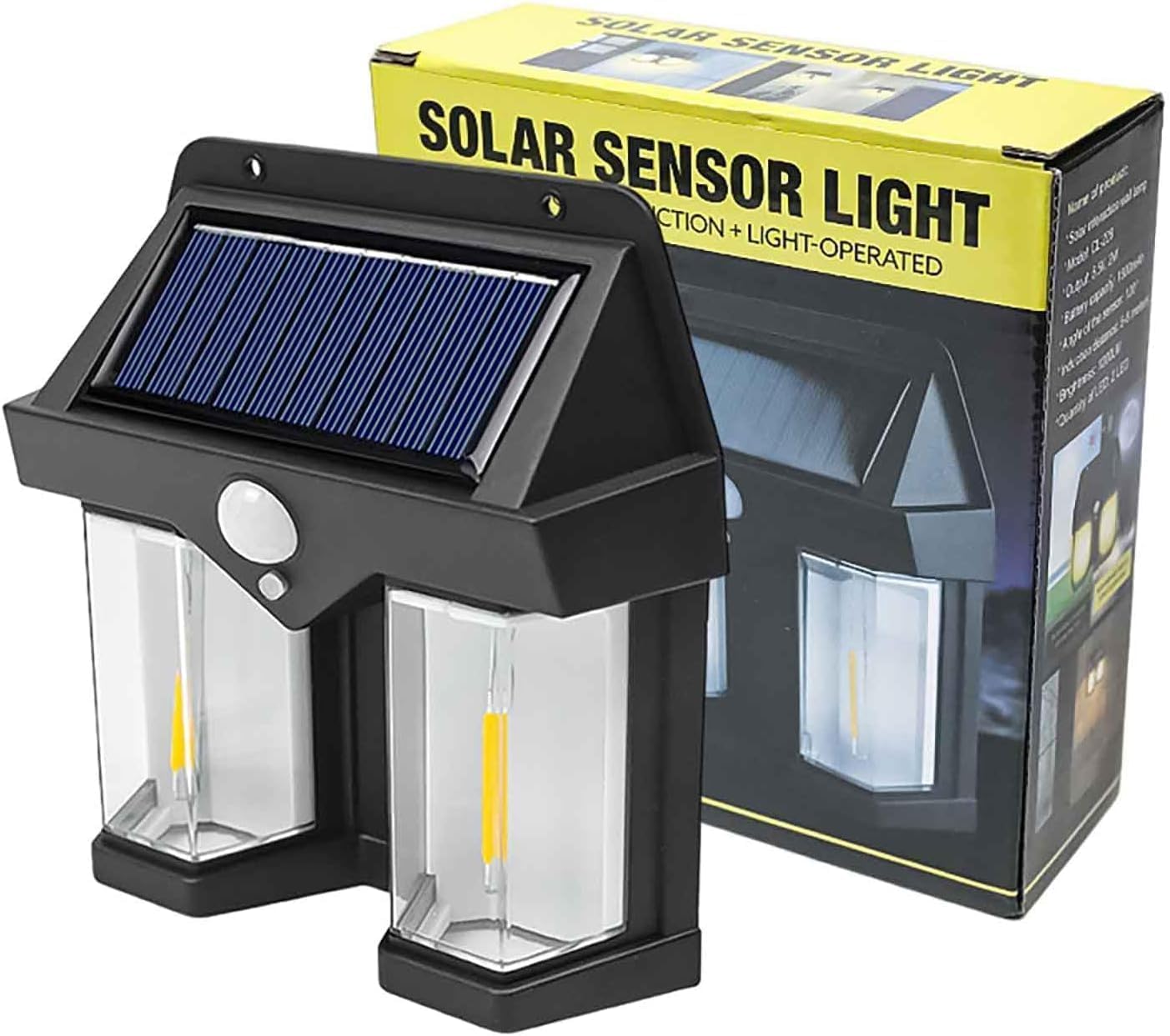 New Solar Sensor Light, , Wireless, Waterproof Exterior Lighting