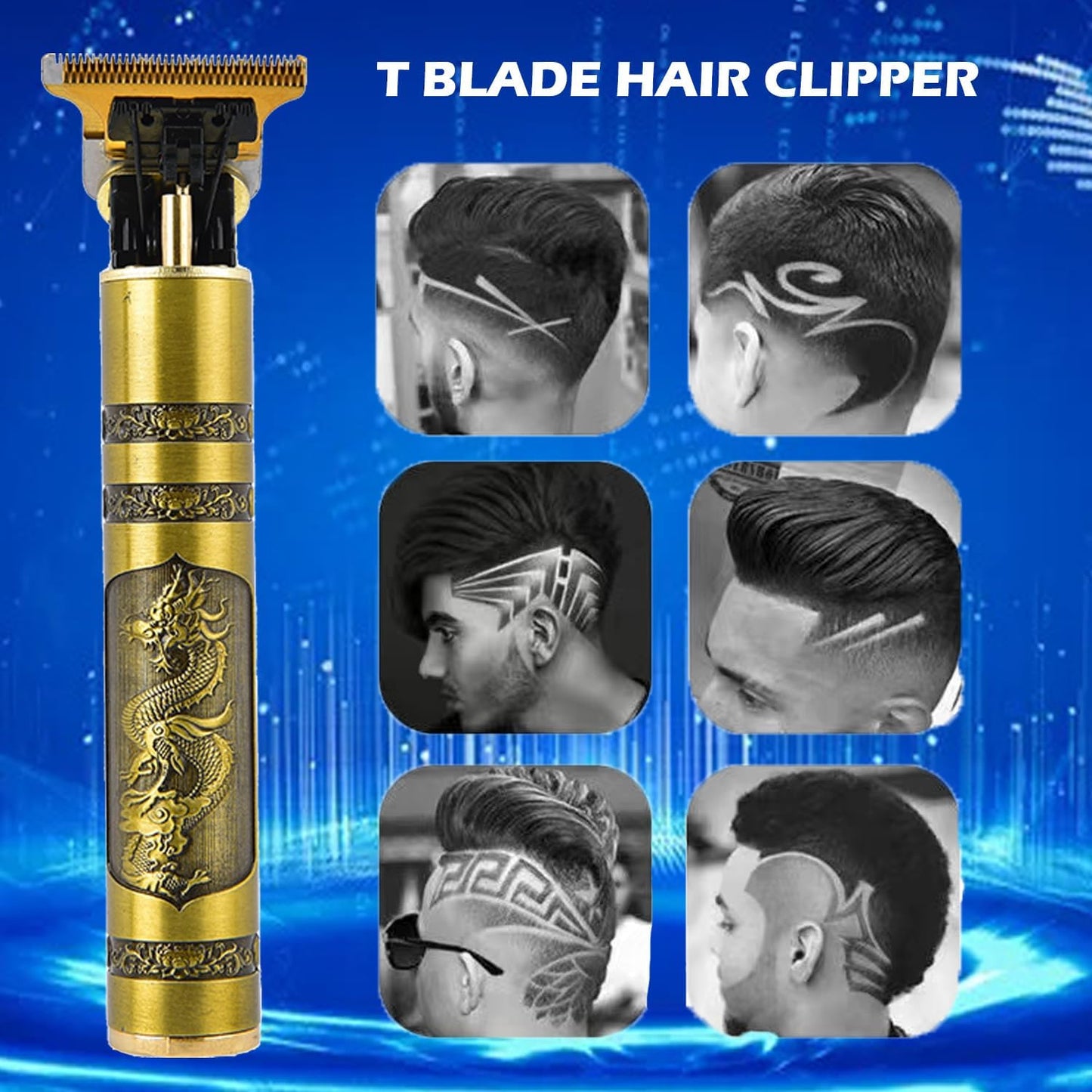 T9 Hair Trimmer For Men Professional Haircut Kit for Men, Hair and Beard Cutting, Trimming, 7.0 Count