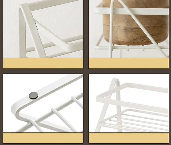 Double Layer Kitchen Storage Shelf