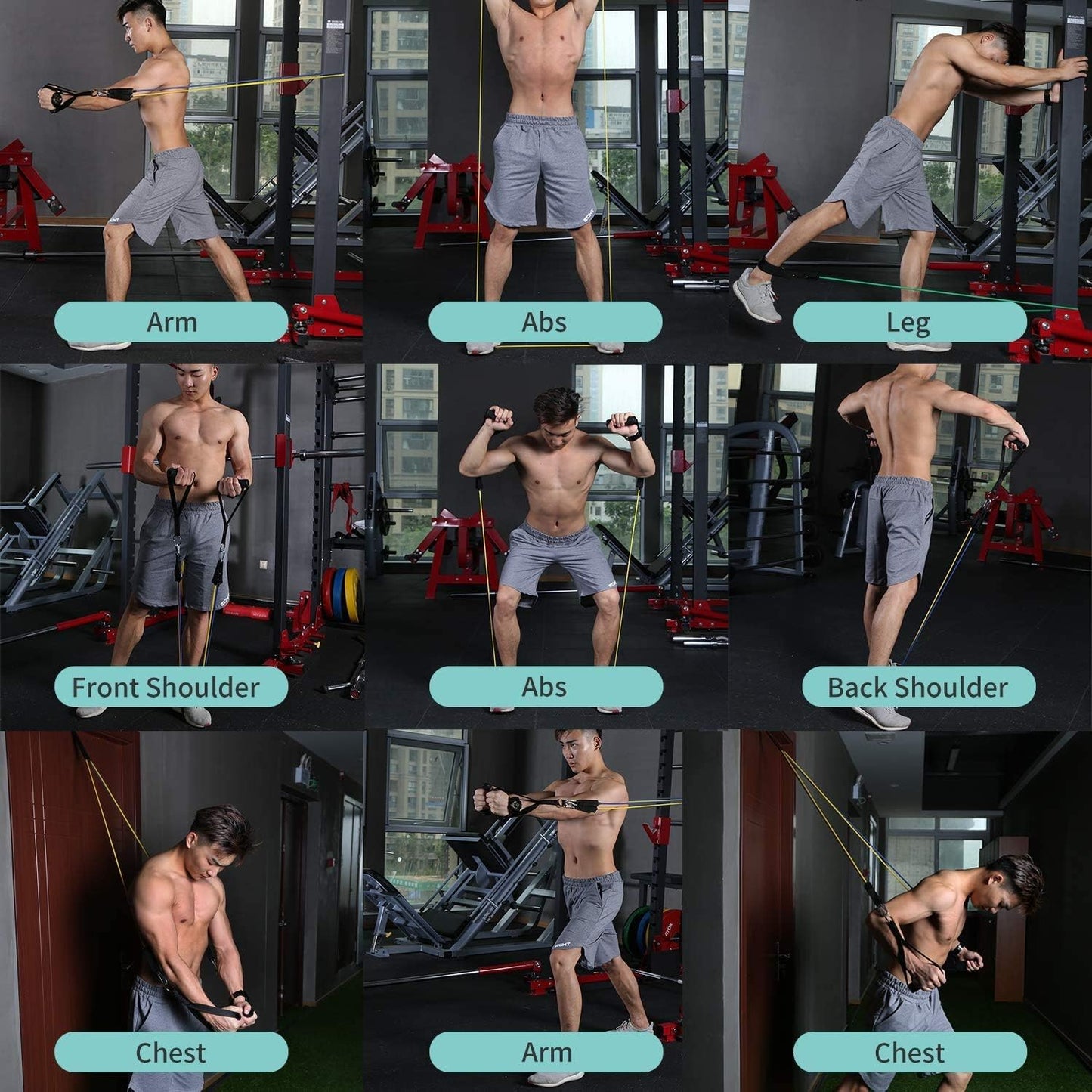 Power Resistance Workout Bands