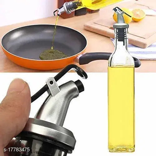 Oil Bottle with Spice Seasoning Jar 5 Set Oil Bottle 500ml Spice Jar 250ml