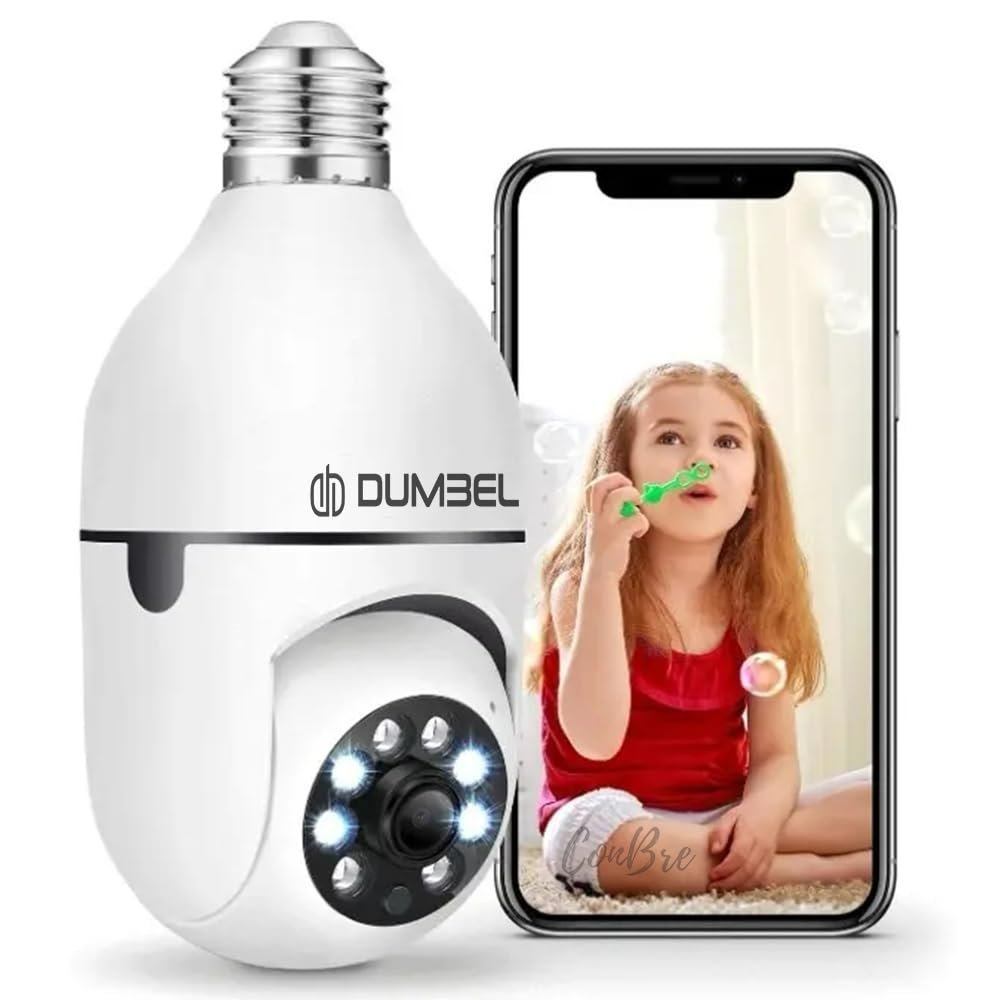 360 wireless Wi-Fi panoramic bulb camera