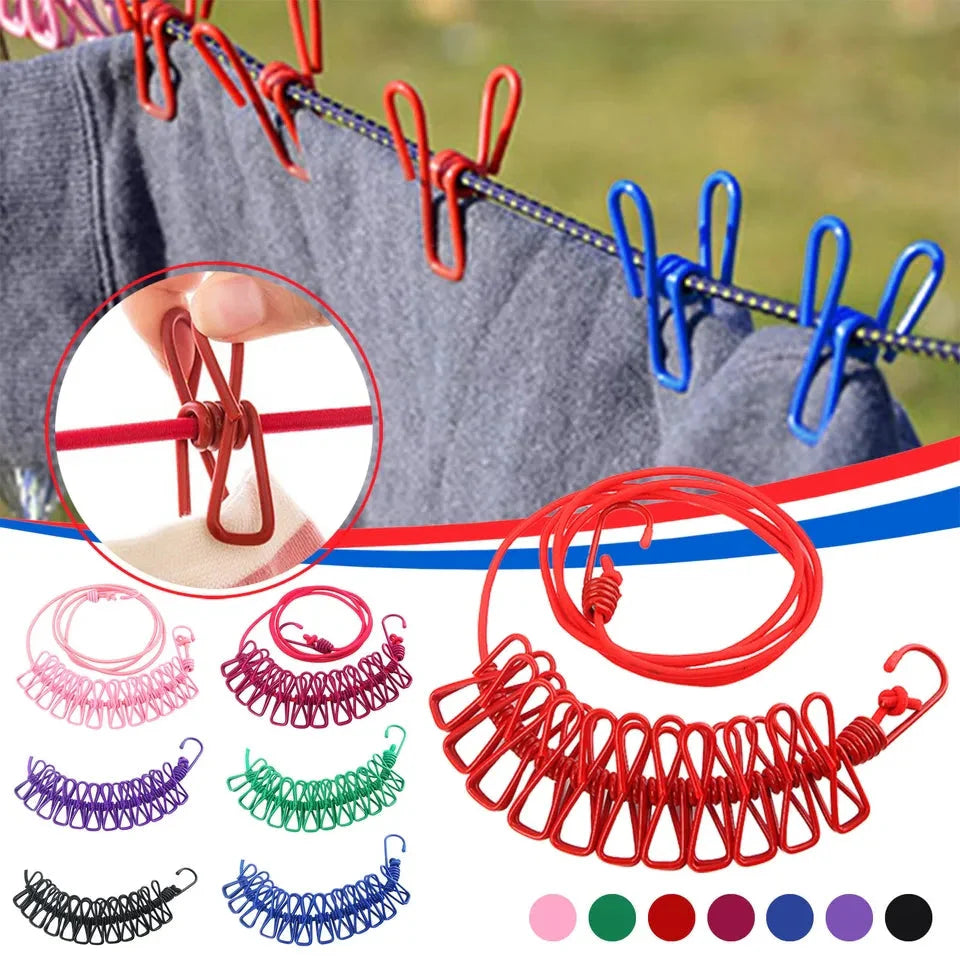 CLOTHLINE + CLIPS. BEST QUALITY