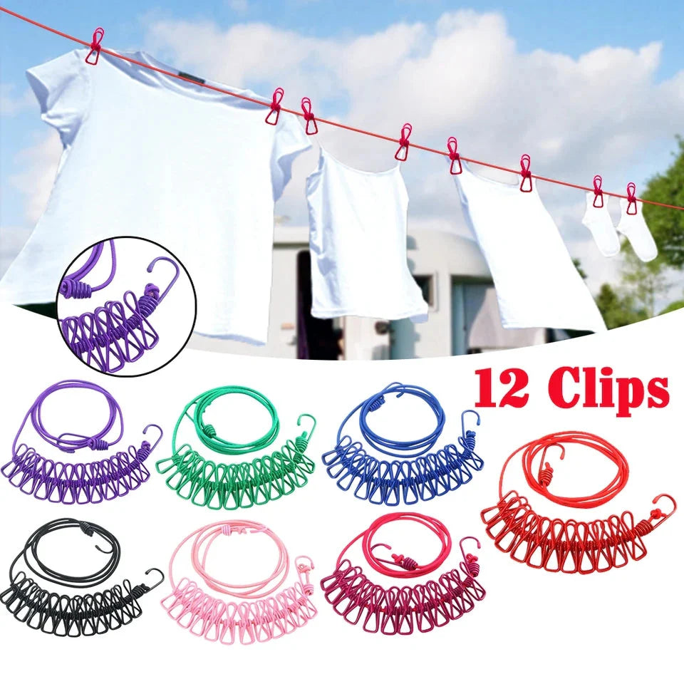 CLOTHLINE + CLIPS. BEST QUALITY