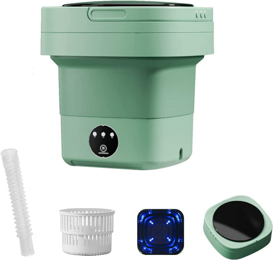 Foldable Electric Mini Washing Machine With Dryer Option