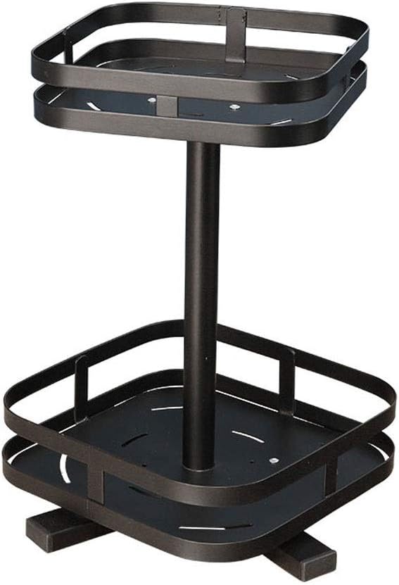 360° Rotatable Metal Storage Organizer