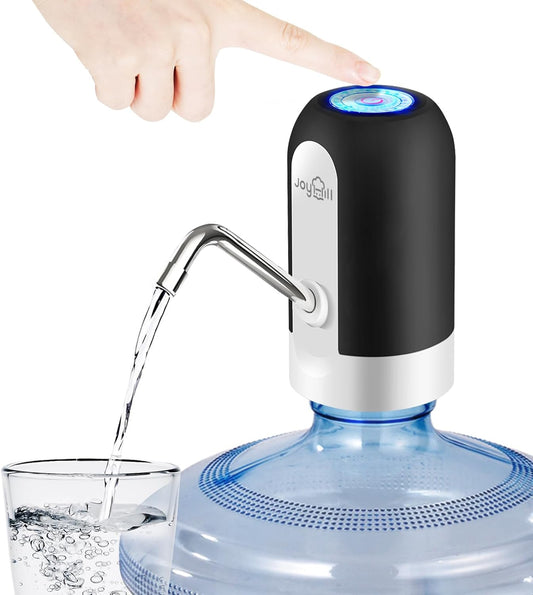 5 Gallon Foldable Water Dispenser, USB Charging Portable Electric Water Bottle Pump with Switch Universal