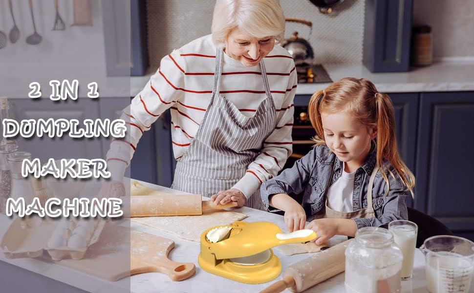 2 in 1 Dumpling Maker Machine