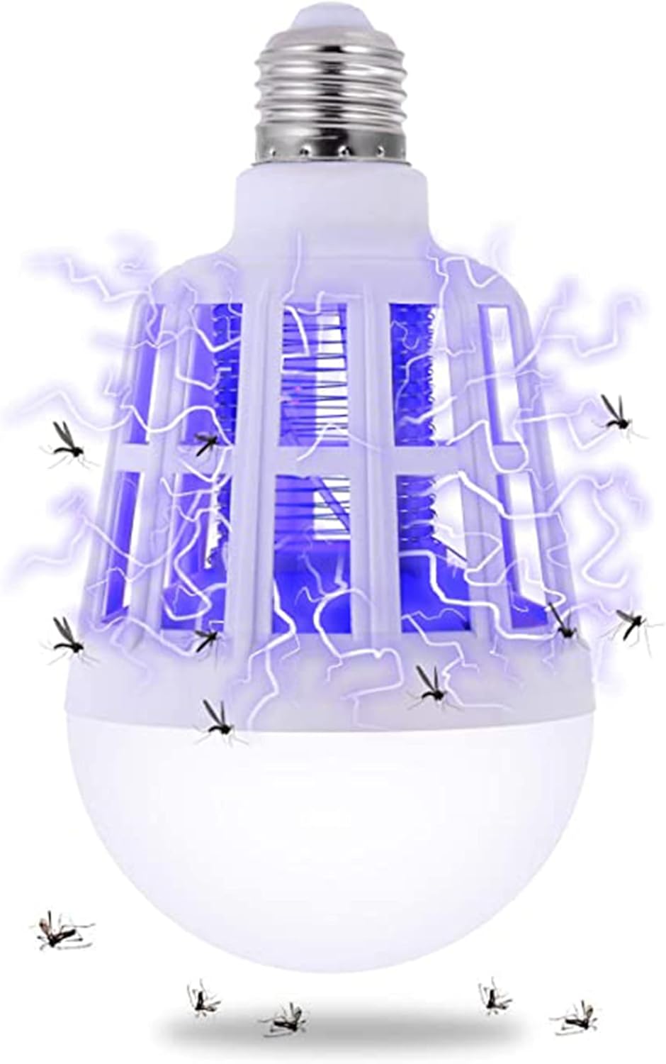 Mosquito Killer Lamp LED 15W Electronic Anti insect Bug Fly Zapper for Home Indoor Outdoor Eco safe Clean Light Bulb