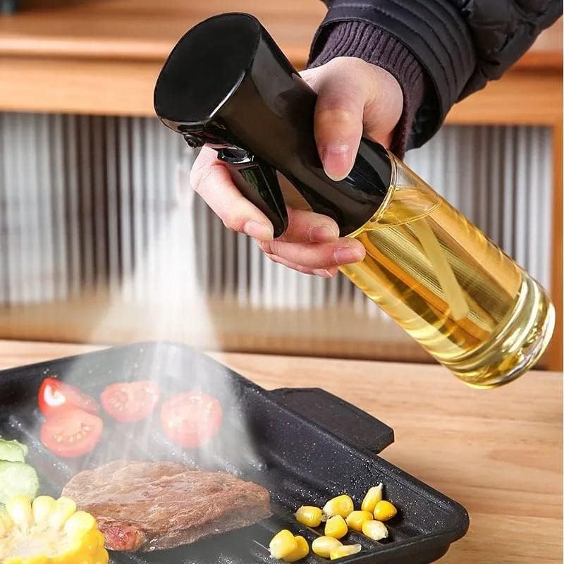 Oil Spray Bottle Continuous Spray with Portion Control, Suitable for Multiple Scenarios. Highly Trusted by Chefs