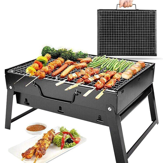 Portable & Foldable BBQ Grill Space Saver