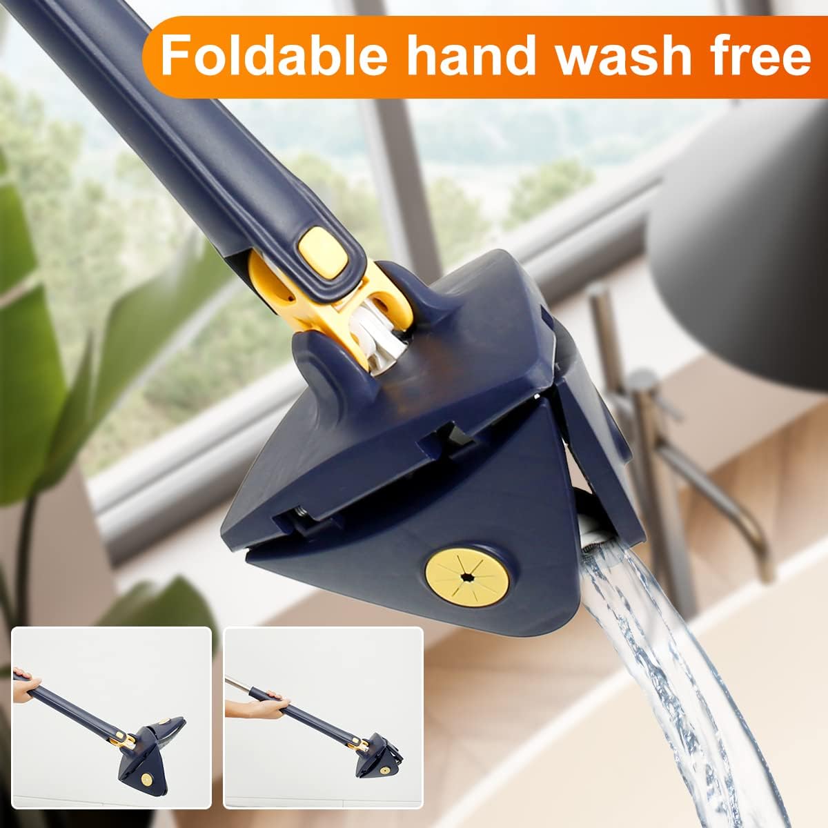 Triangle Mop 360 Adjustable With Twist Squeeze