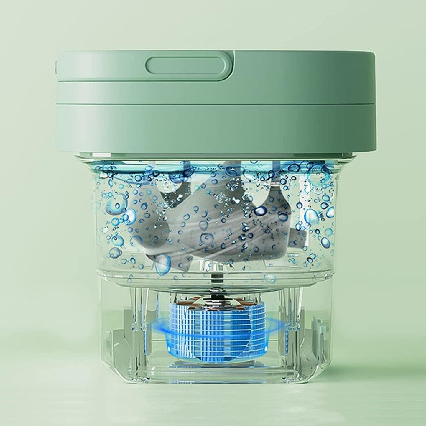 Foldable Electric Mini Washing Machine With Dryer Option
