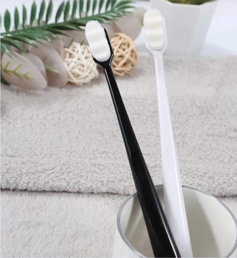 Extra Soft Toothbrush , Ultra Soft-bristled Adult Toothbrush Micro-Nano 20000 Floss Bristle