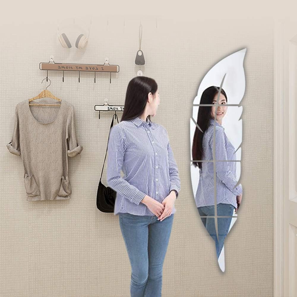 3D Acrylic Decor Mirror Wall Sticker for Dining Room Wall Decor