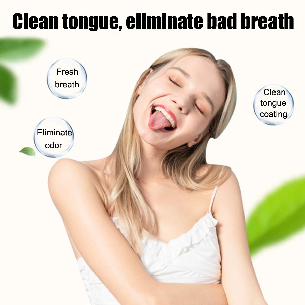 Tongue Scraper, Tongue Cleaning Brush