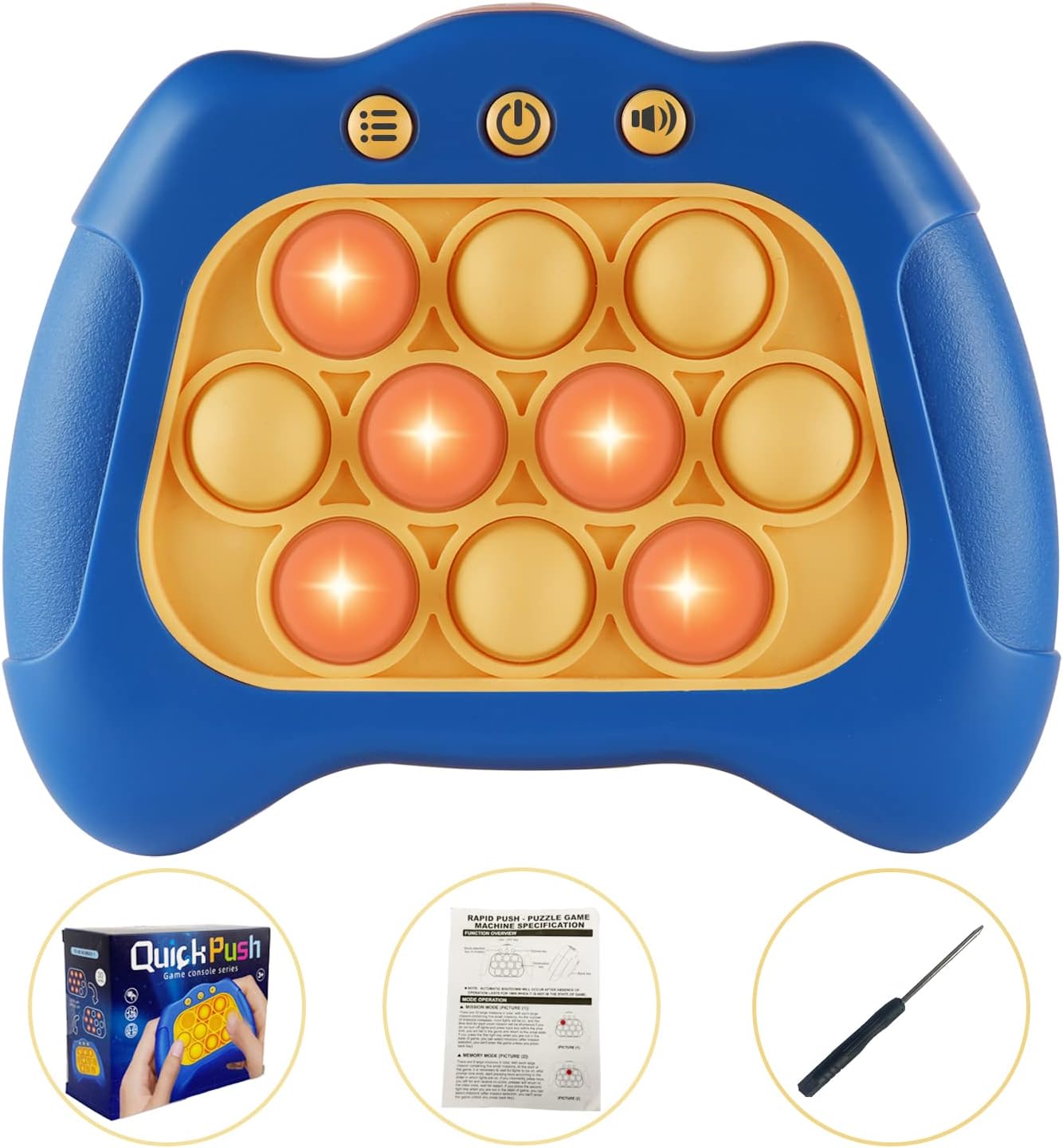 Quick Push Game Console Series Toys for Kids