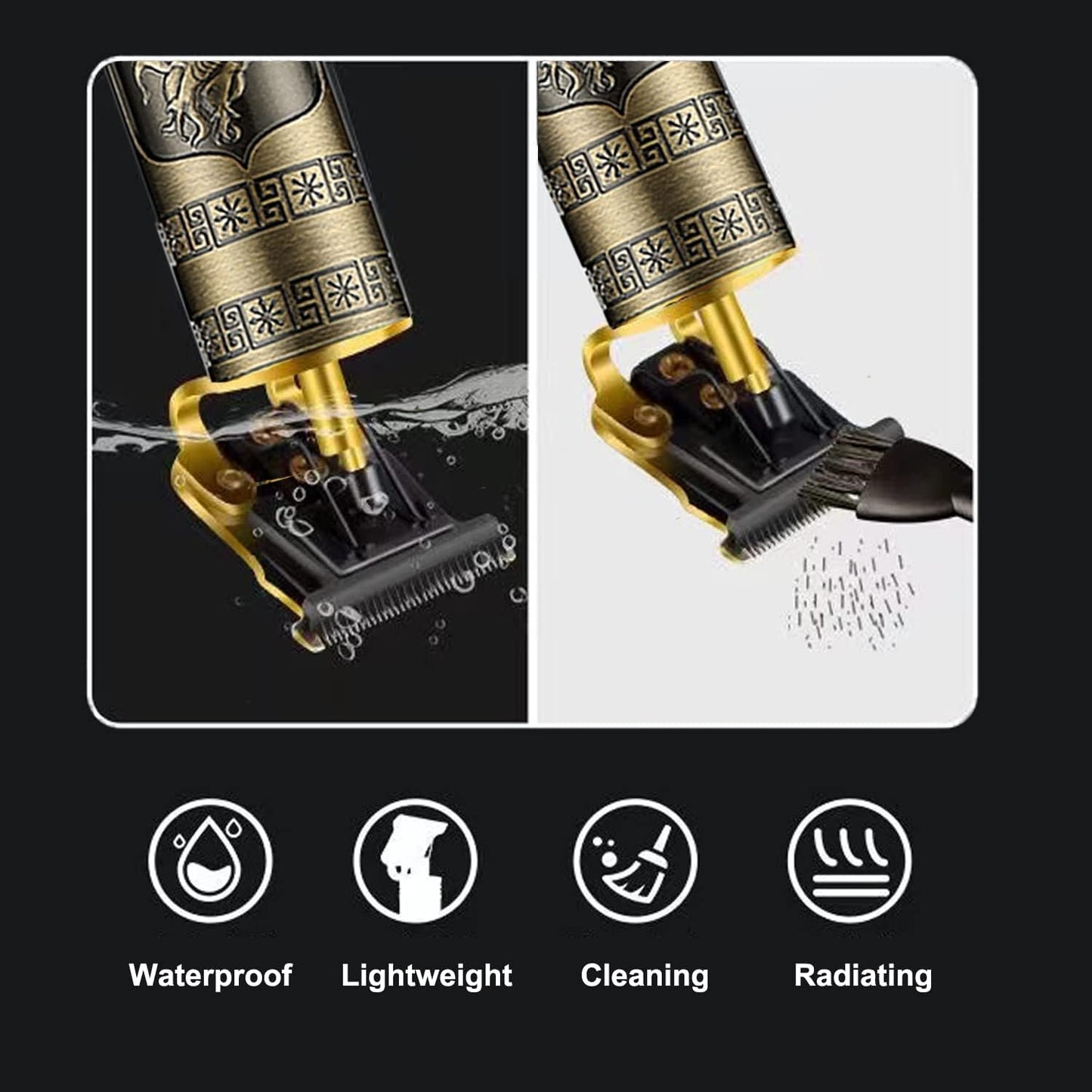 T9 Hair Trimmer For Men Professional Haircut Kit for Men, Hair and Beard Cutting, Trimming, 7.0 Count