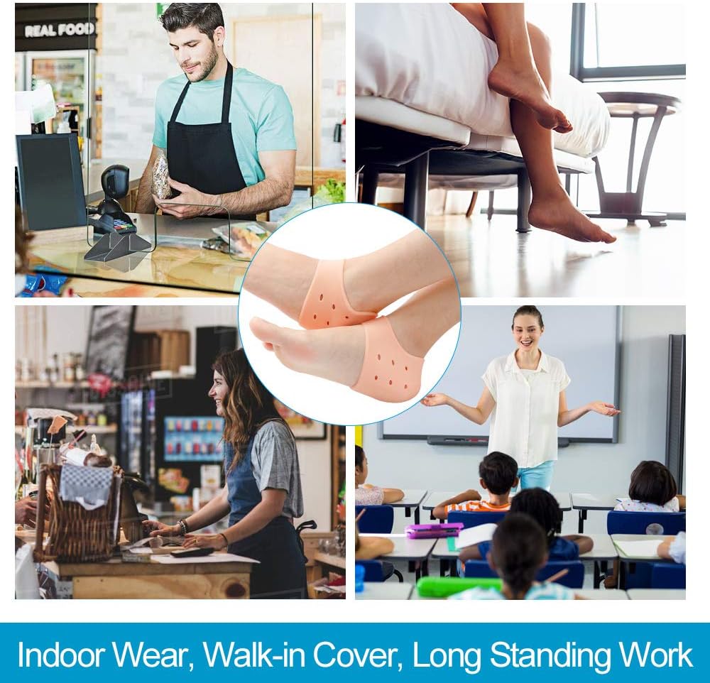Silicon half heel protector for Men & Women (Half heel)