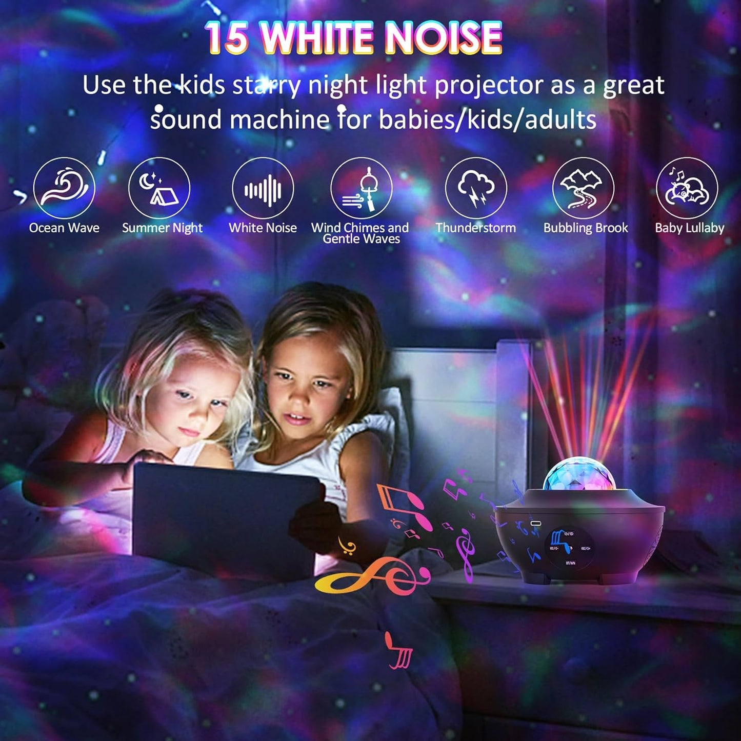 Galaxy Projector With Remote