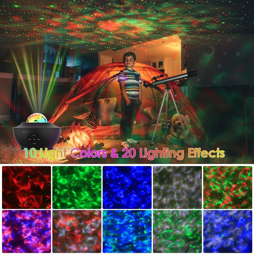 Galaxy Projector With Remote
