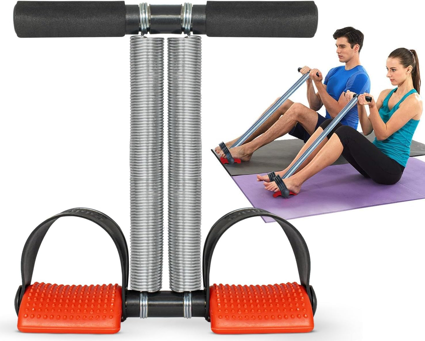 Double Spring Tummy, ABS, Waist, Fat Buster- Trimmer Total Body Workout for Men & Women