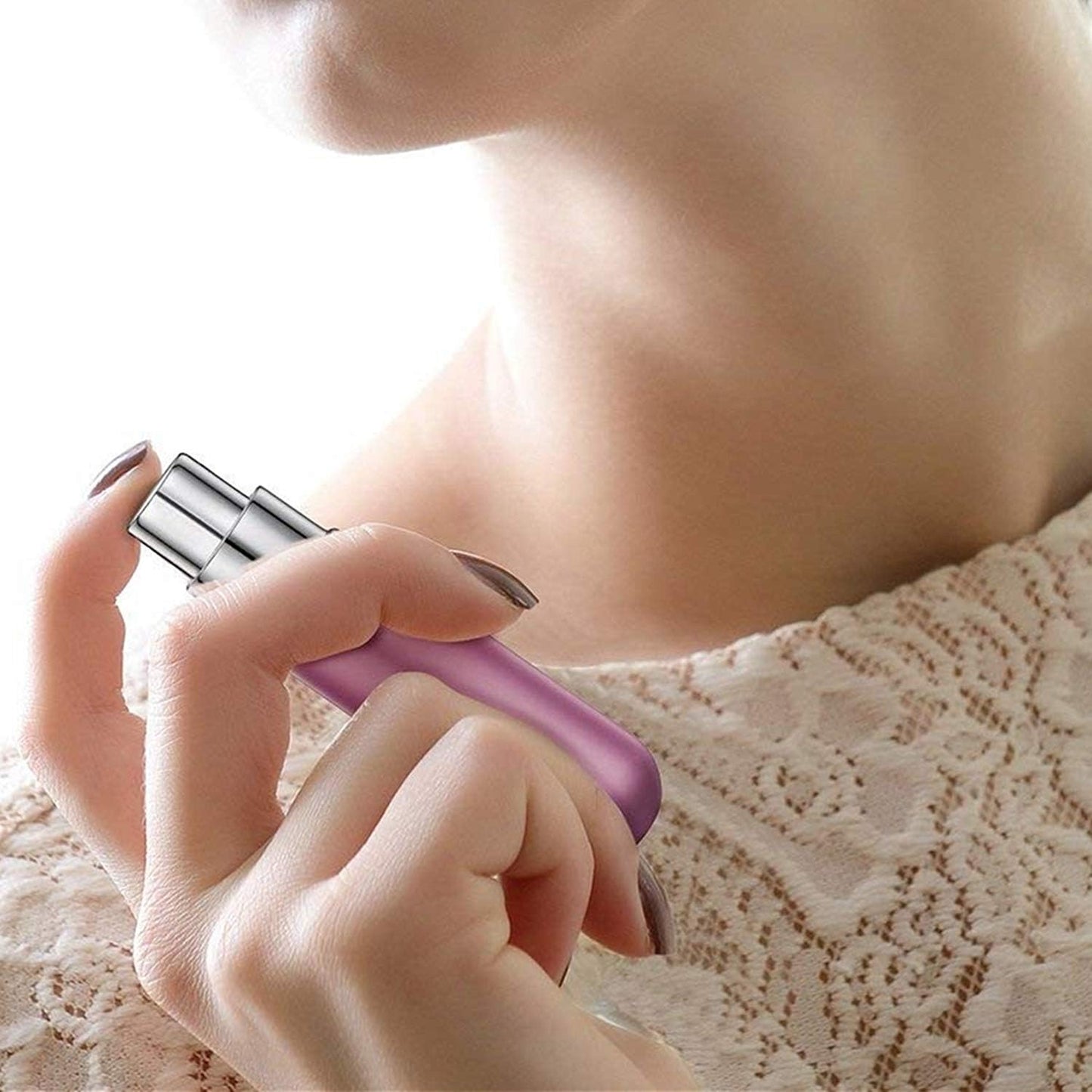 Portable Perfume Travel Refillable Bottle, Pocket Purse Perfume