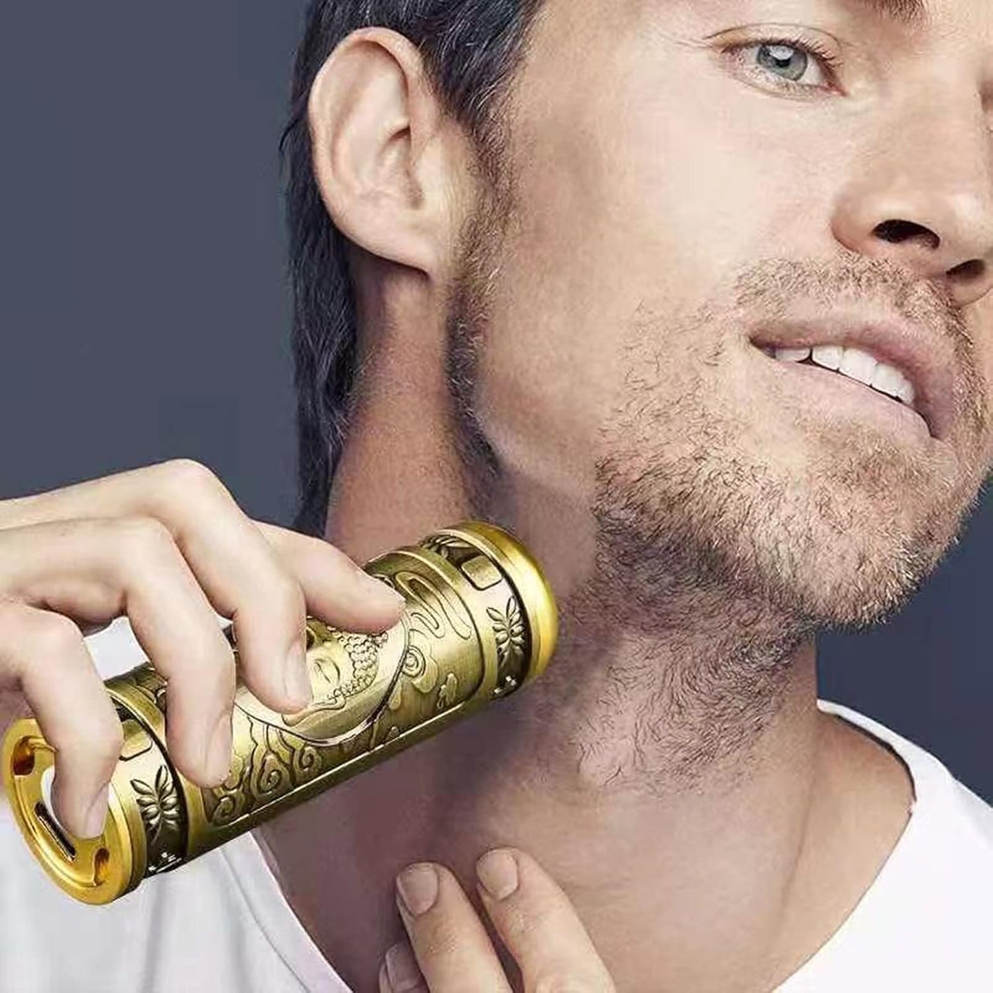 USB Rechargeable Razor HW-T8 Shaver Mini Electric Vintage Shaver Razor Men and Women,