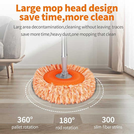 360° Rotatable Sunflower Dust Mop