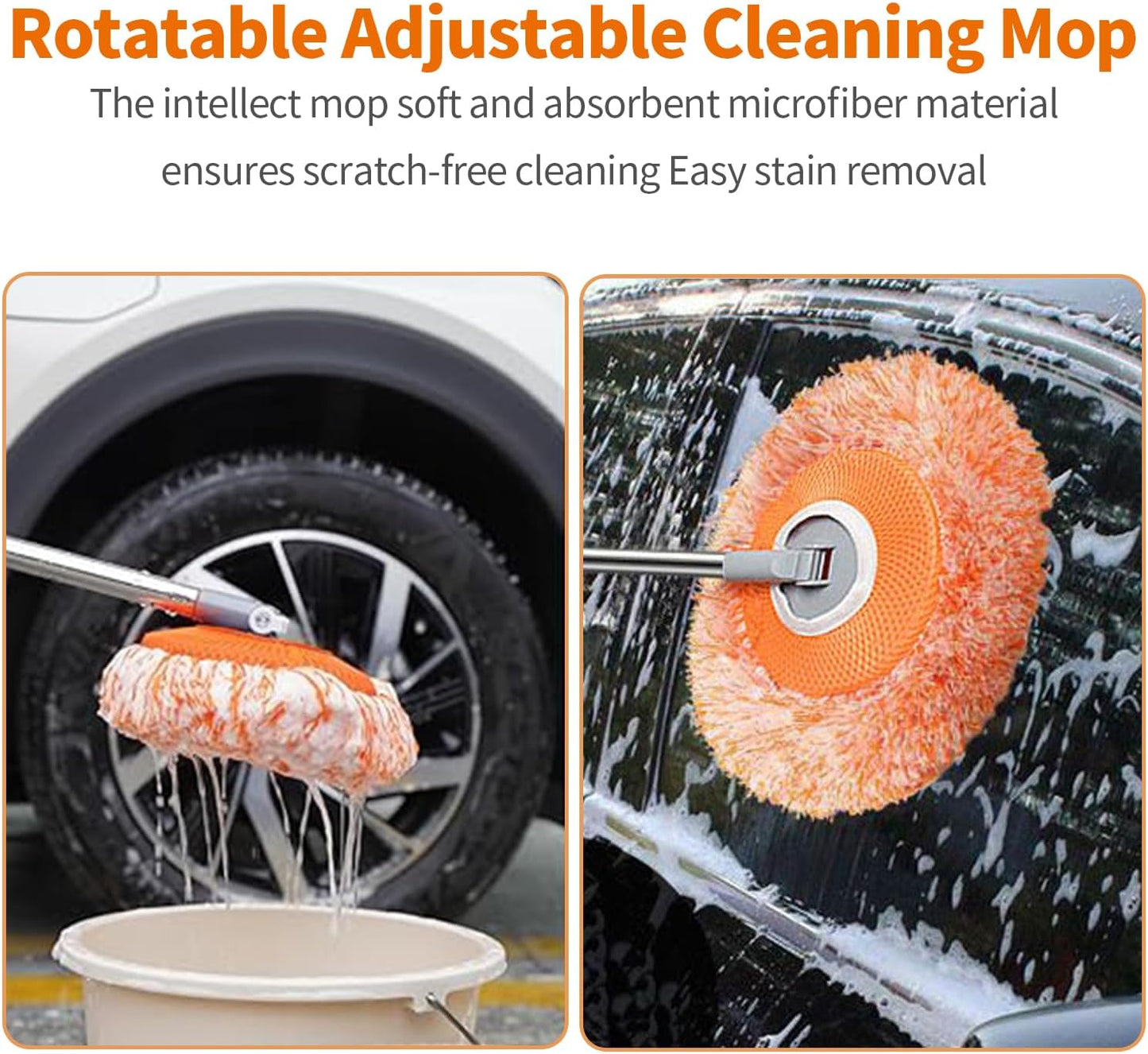 360° Rotatable Sunflower Dust Mop
