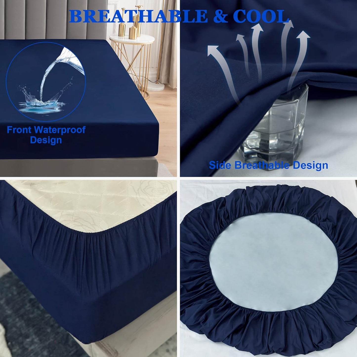 Water Proof Matress Cover (King Size)
