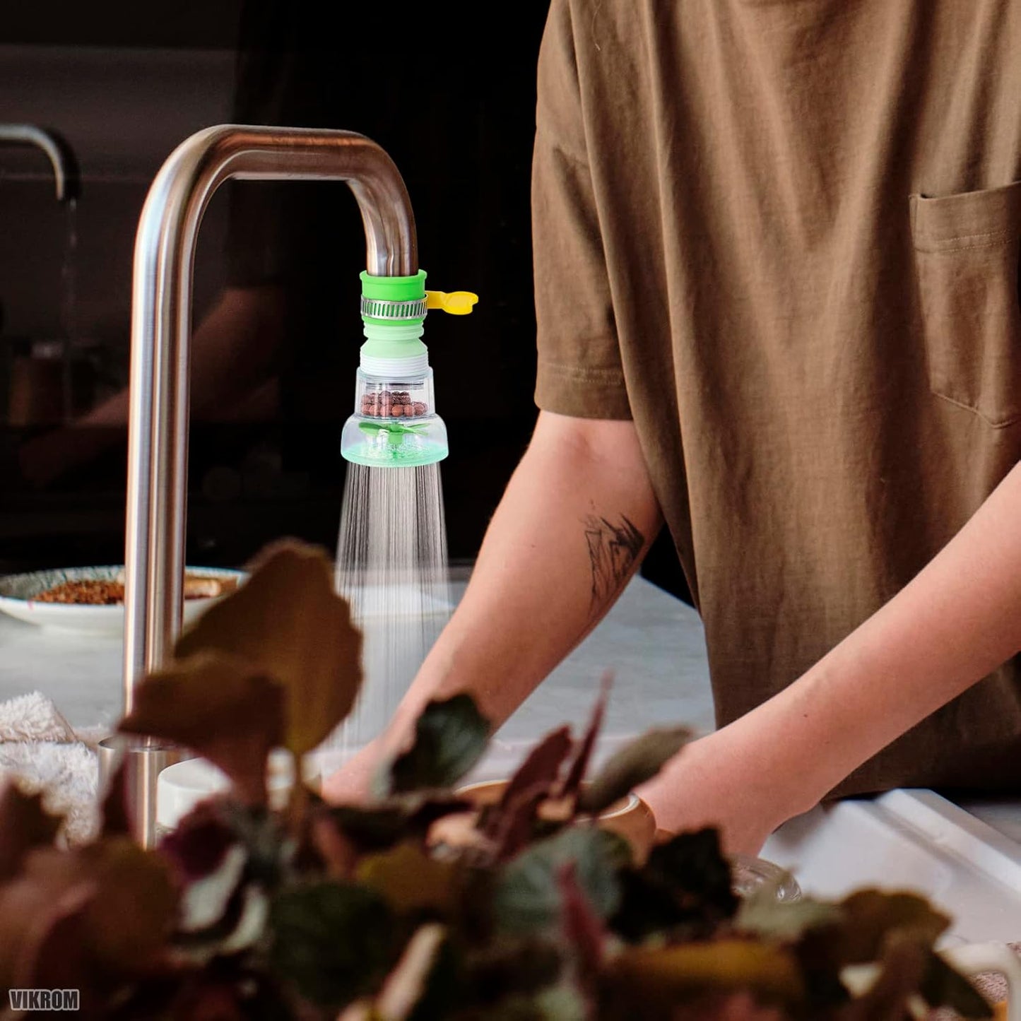Adjustable Fan Faucet Tap
