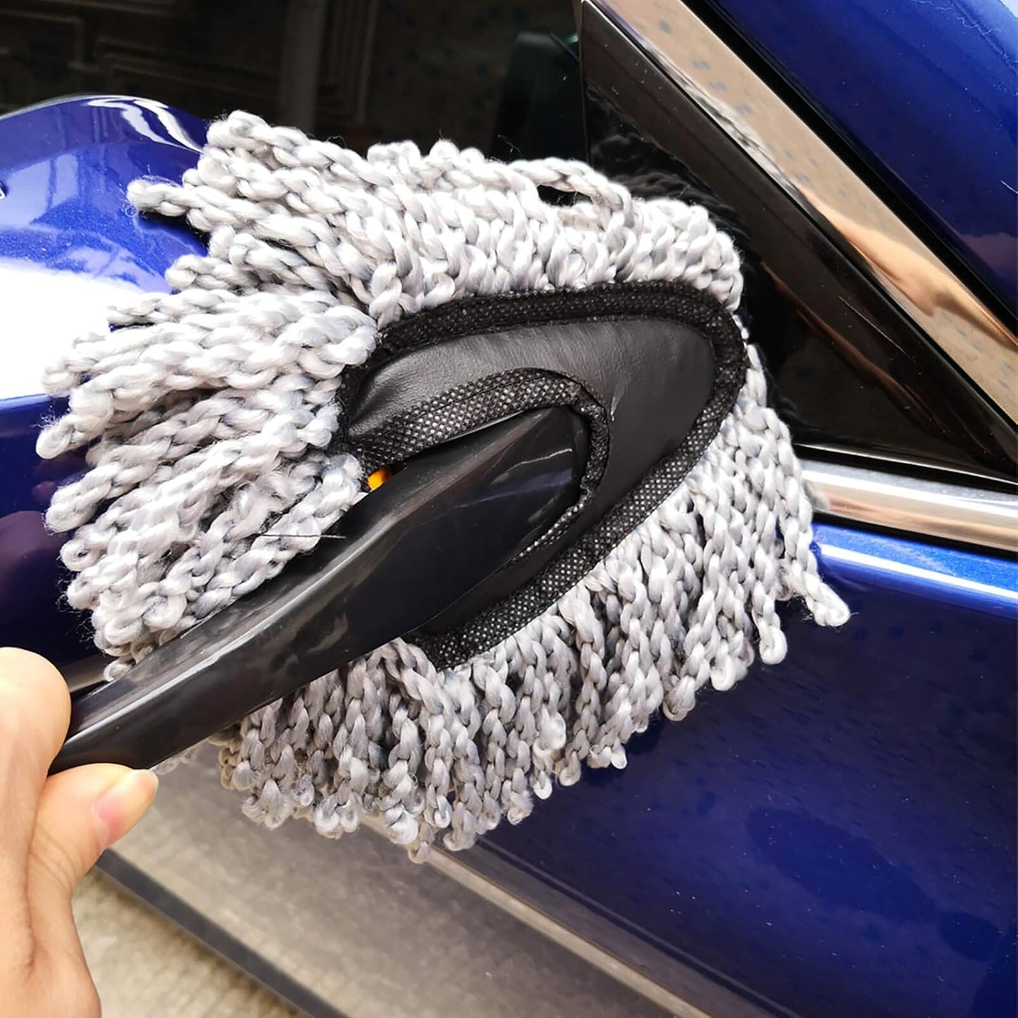 Home-X Car Dashboard Duster, Microfiber Duster Brush, Washable Cleaning Tool