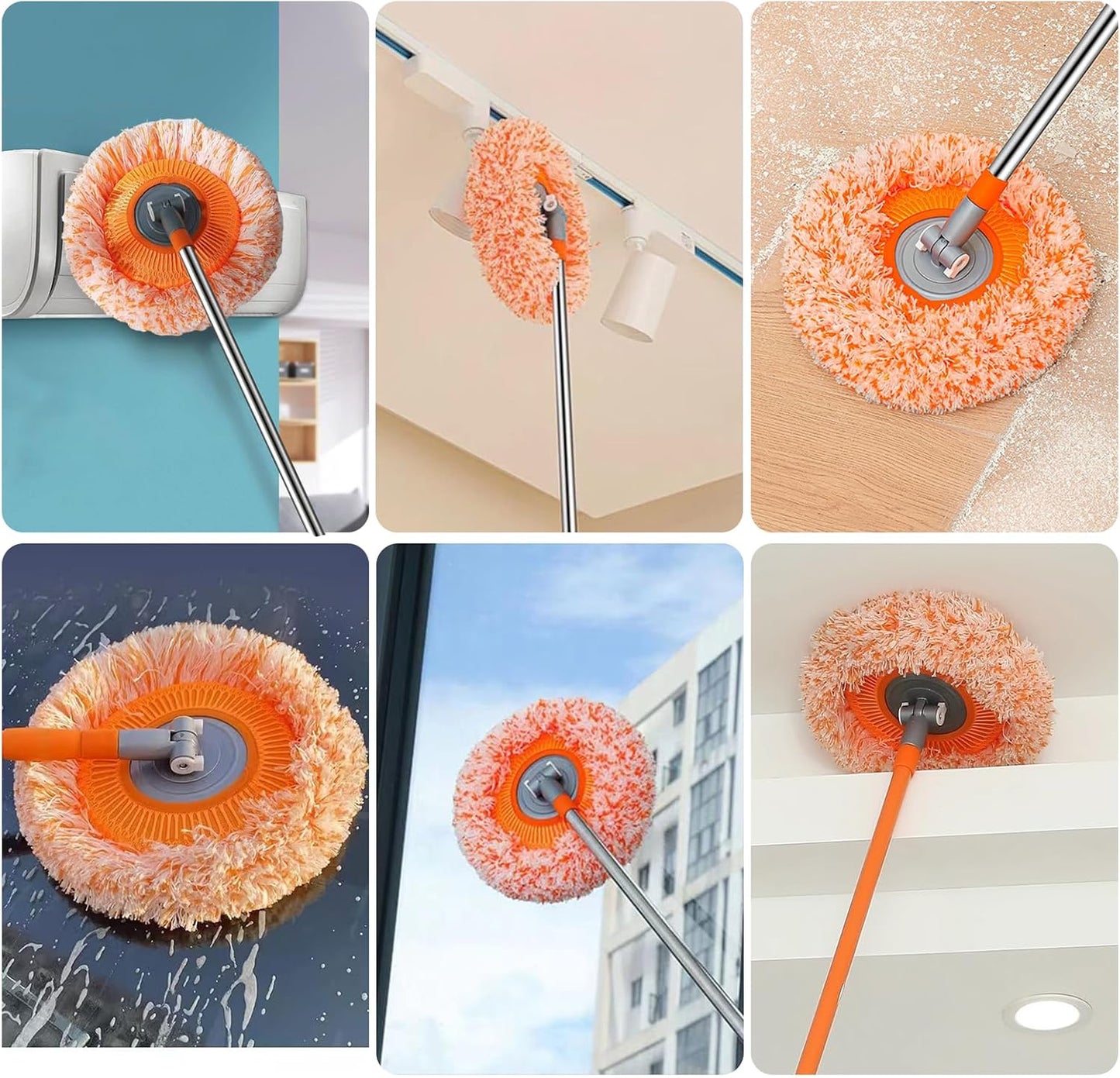 360° Rotatable Sunflower Dust Mop