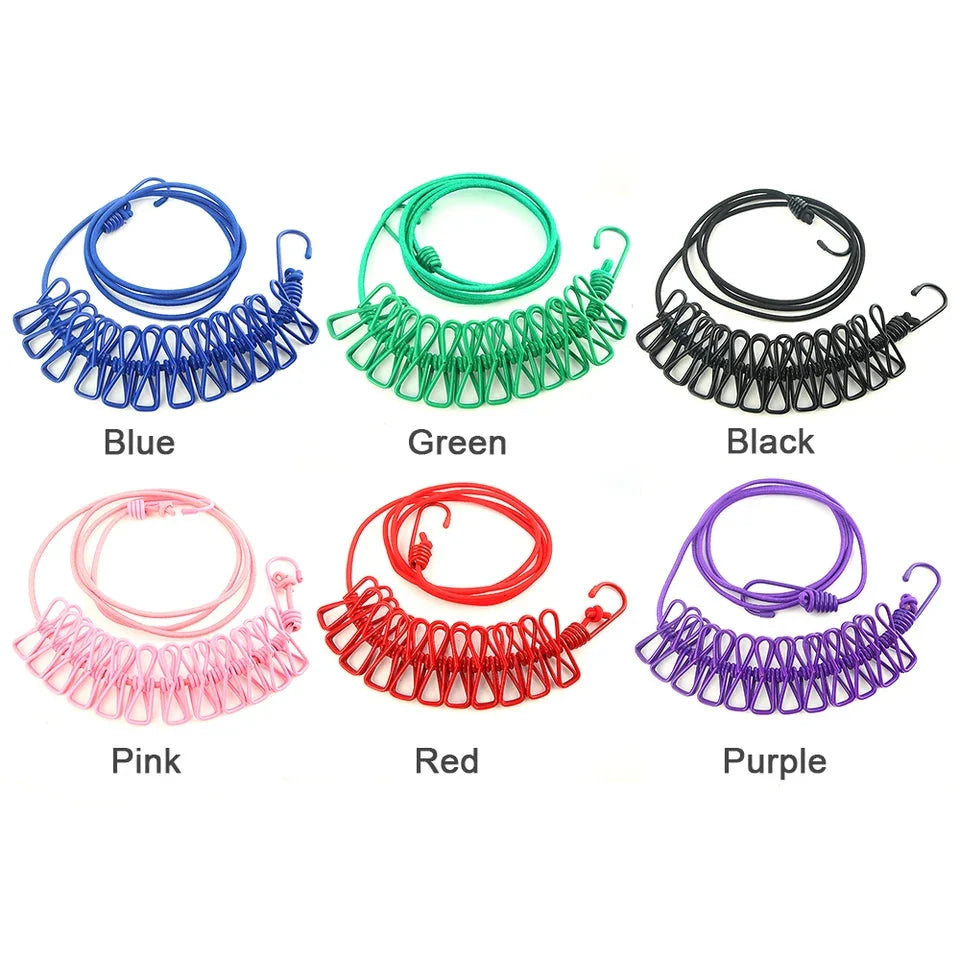 CLOTHLINE + CLIPS. BEST QUALITY