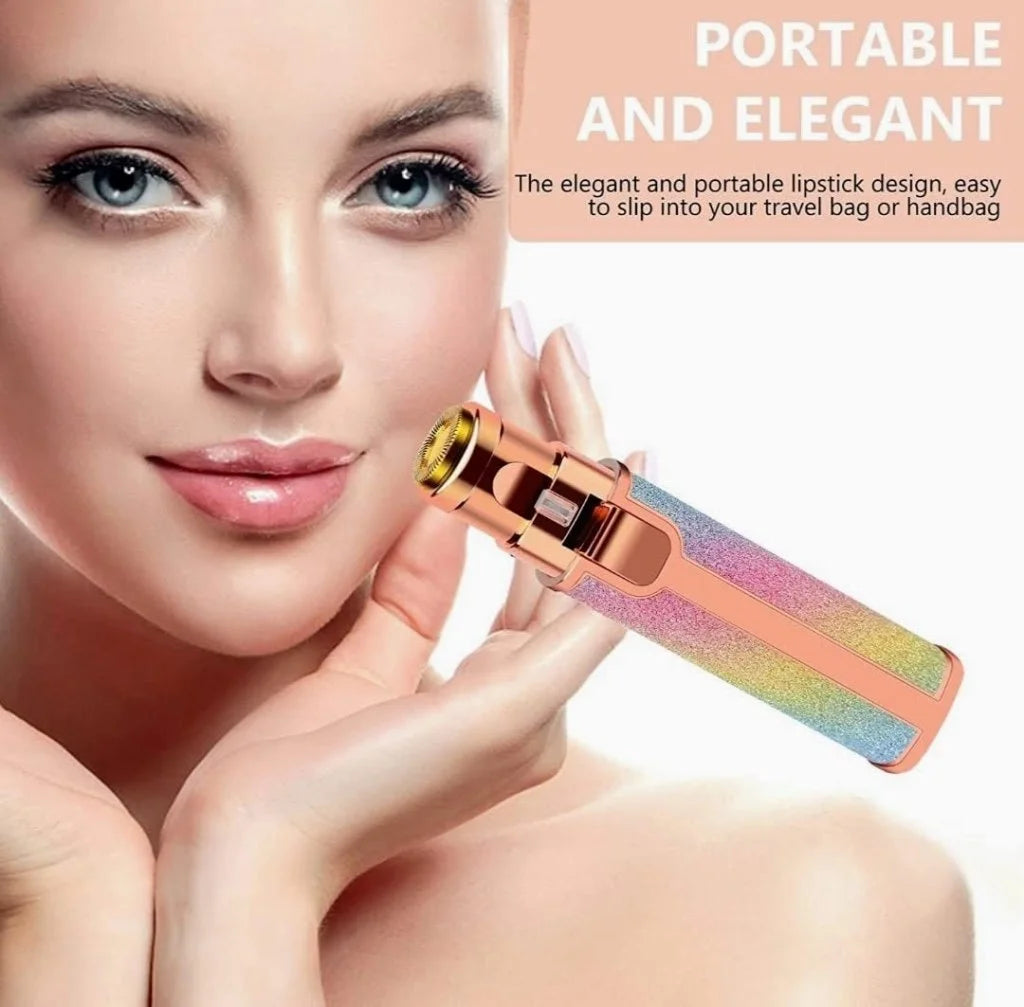 Facial Beauty - 2 In 1 Rechargeable Electric Eyebrow Trimmer +Body Facial Hair Removal