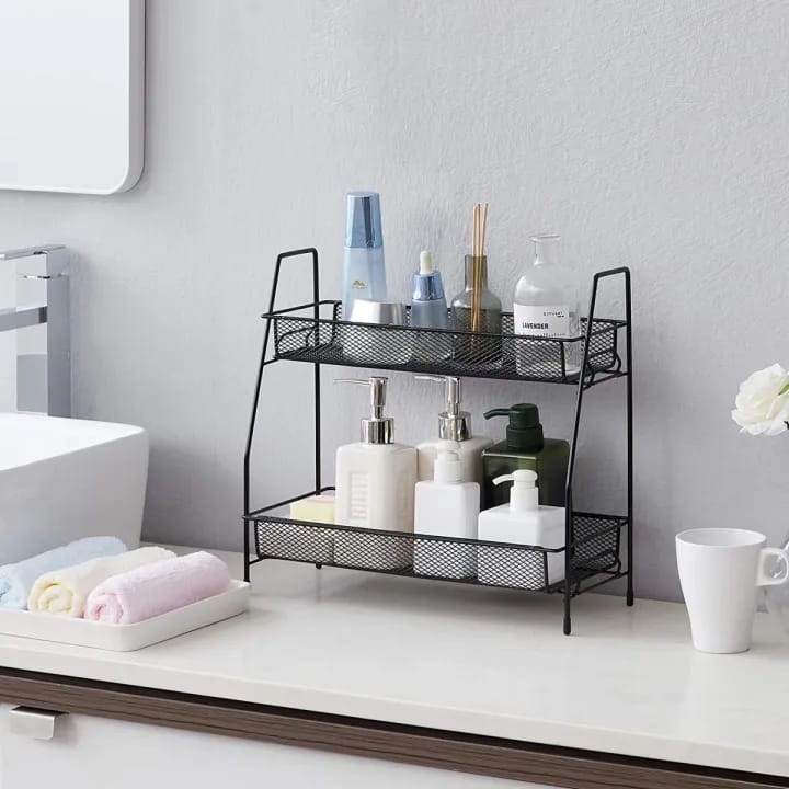 Metal Bathroom Corner Rack