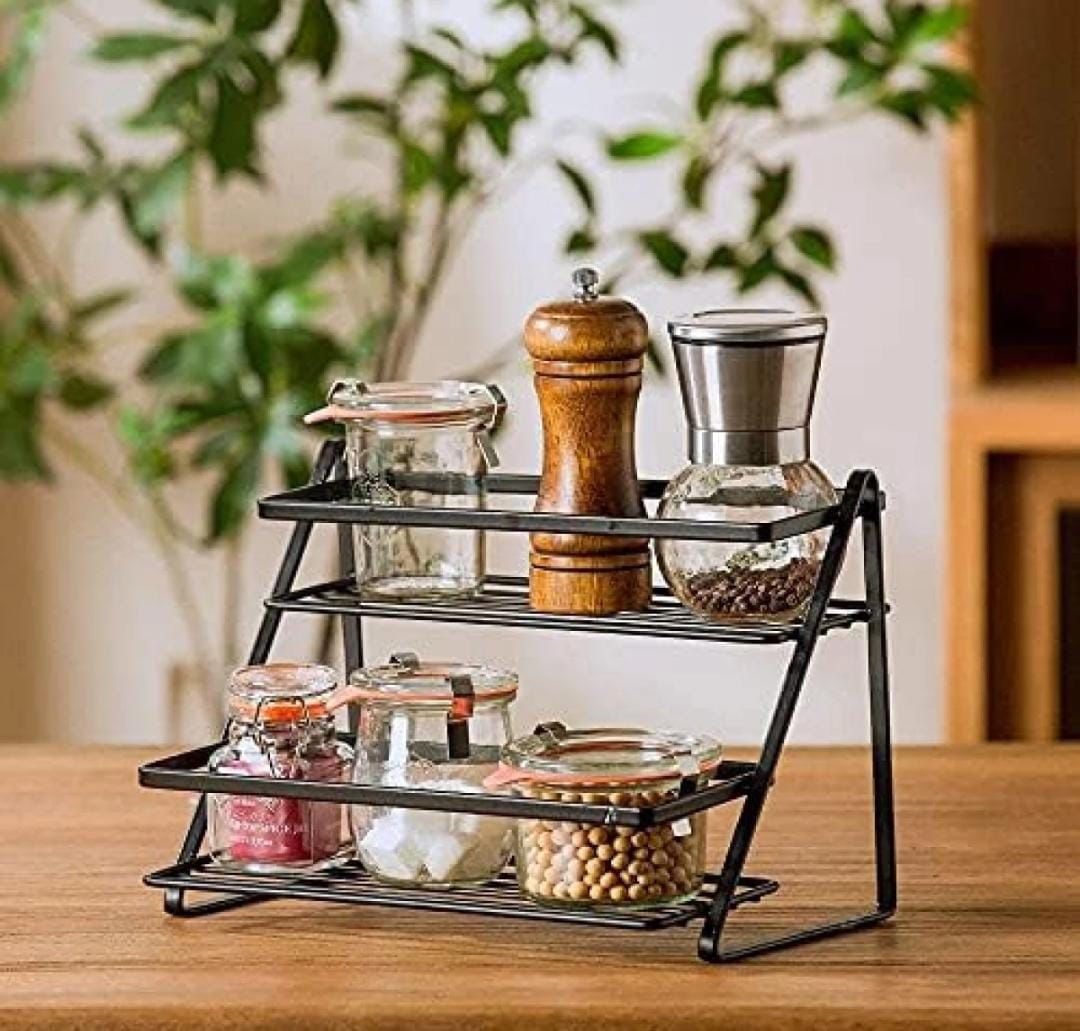 Double Layer Kitchen Storage Shelf