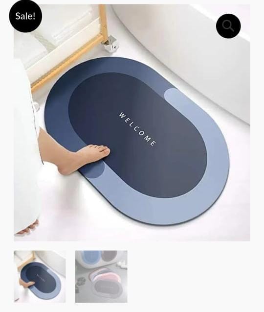 Bathroom Oval mat