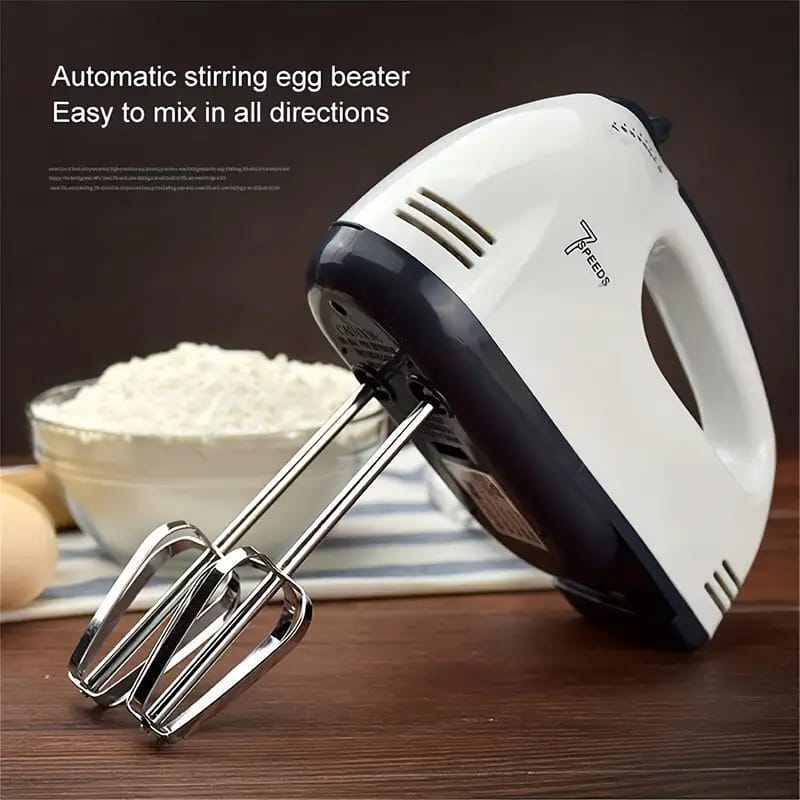 7-Speed Handheld Electric Mixer